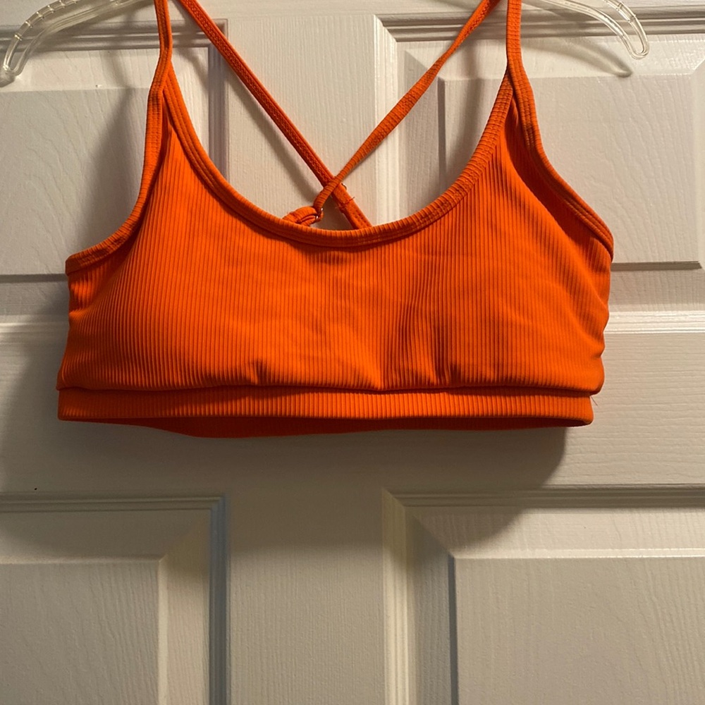 Double zero bra top M with removable pads